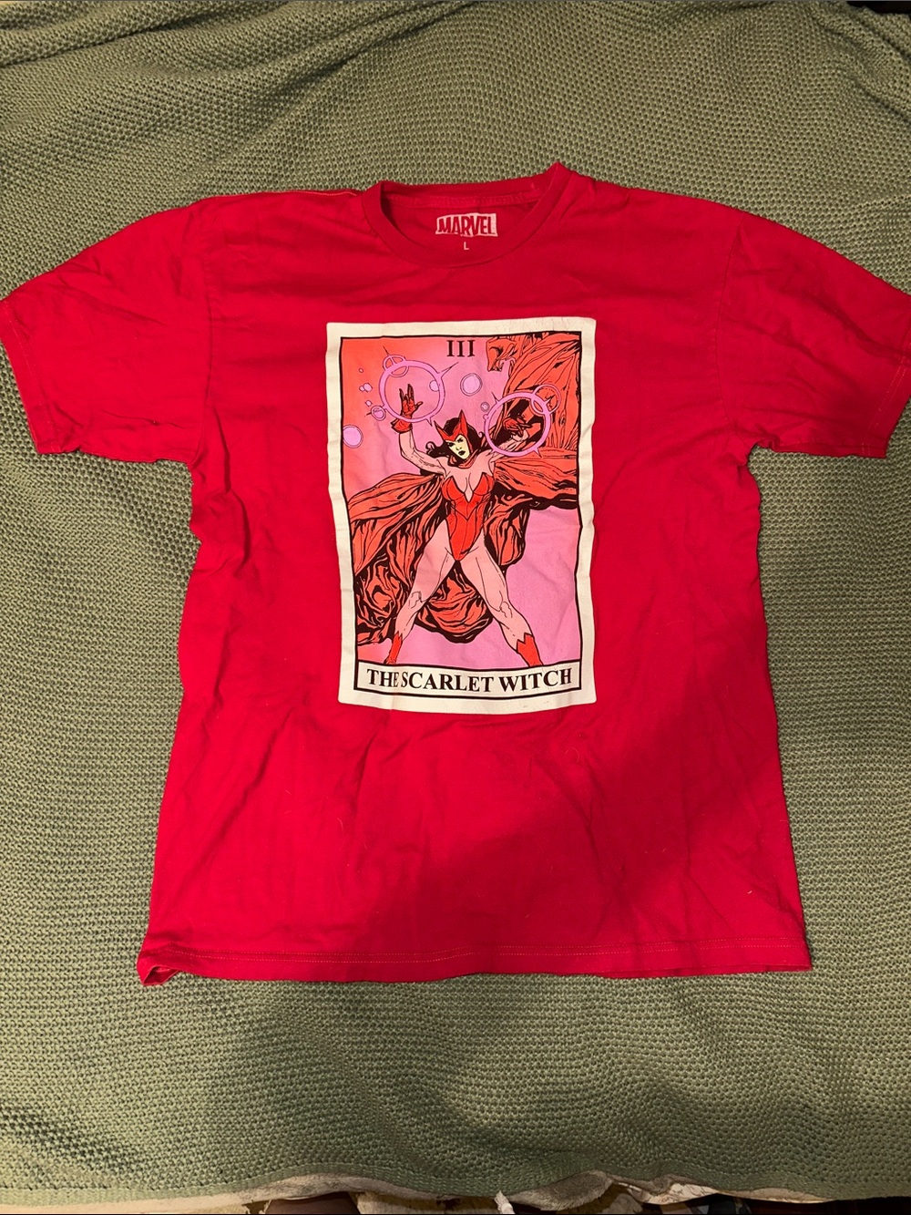 Marvel Red Scarlet Witch Graphic Tee